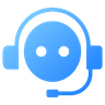 Custom Support AI Logo